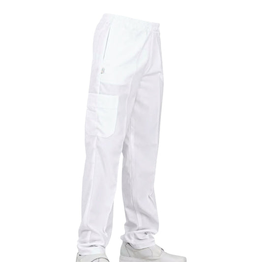 Pantalón Quirúrgico Médico para Hombre Bolsa de Cargo AMB
