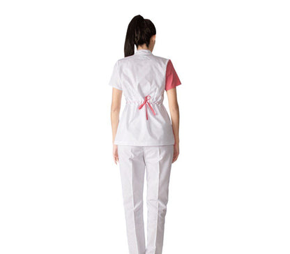 Conjunto Quirúrgico Dama Bicolor Filipina Y Pantalón Médico Cailiin AMB