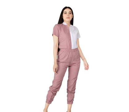 Conjunto Quirúrgico Dama Bicolor Filipina Y Pantalón Médico Cailiin AMB