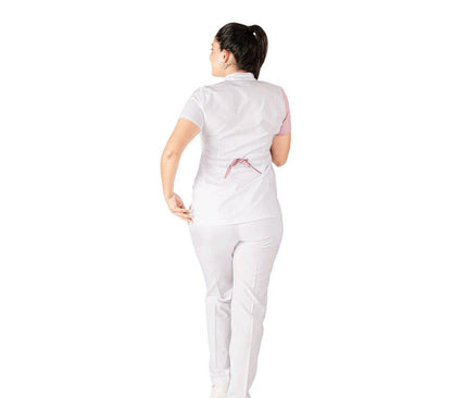 Conjunto Quirúrgico Dama Bicolor Filipina Y Pantalón Médico Cailiin AMB