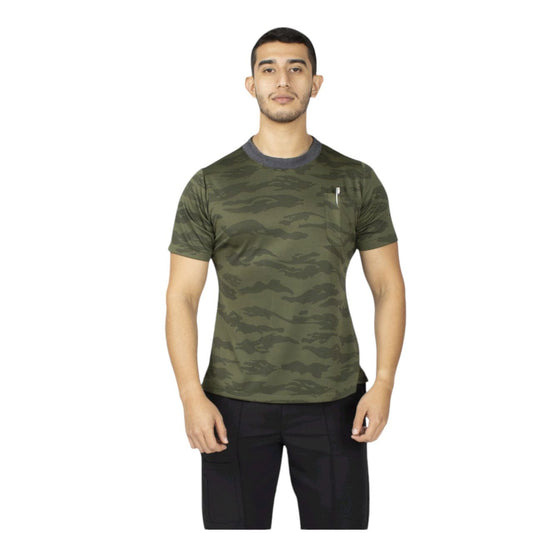 Playera Camuflaje Medica Quirurgica Hombre Estetos