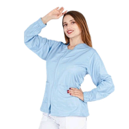 Chamarra Medica Colores Celeste AMB