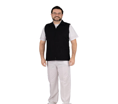 Chaleco de Enfermeria para Hombre Tela Colores Edwin AMB