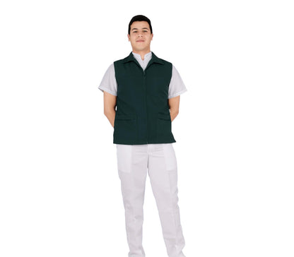 Chaleco de Enfermeria para Hombre Tela Colores Edwin AMB