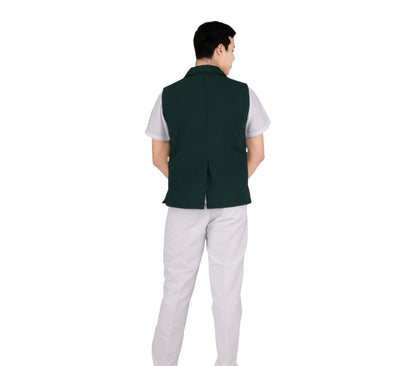 Chaleco de Enfermeria para Hombre Tela Colores Edwin AMB