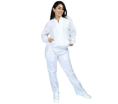 Chamarra Medica Quirurgica Felpa Unisex Colores Bomber EST