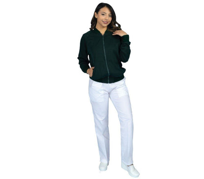 Chamarra Medica Quirurgica Felpa Unisex Colores Bomber EST