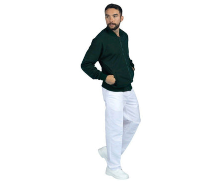 Chamarra Medica Quirurgica Felpa Unisex Colores Bomber EST