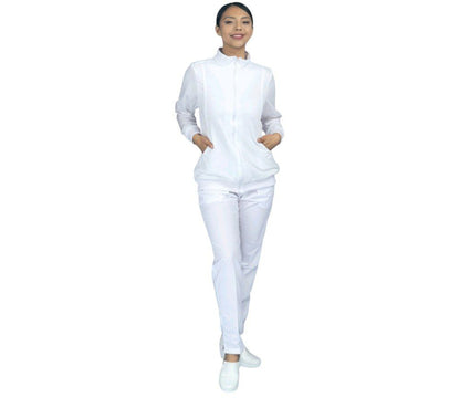 Chamarra Medica Quirurgica Felpa Unisex Colores Daniels EST