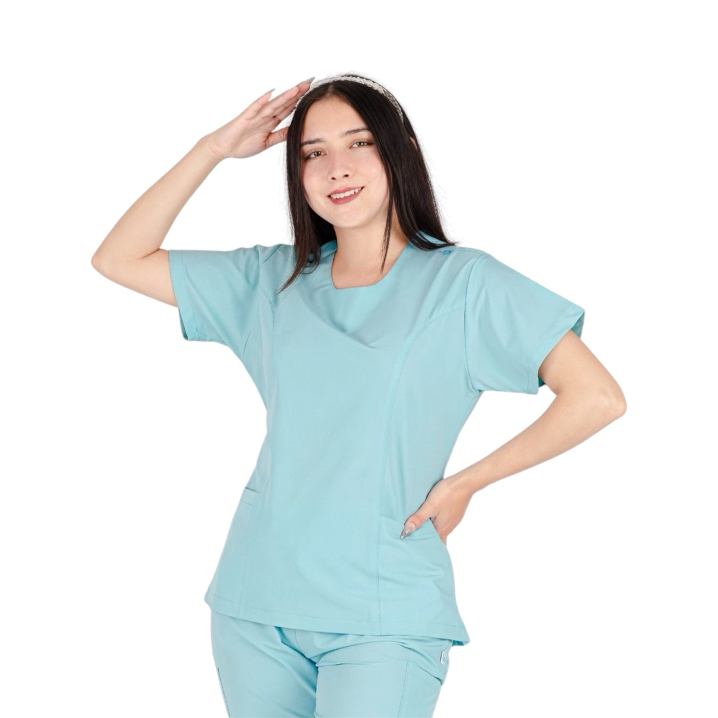 Filipina Medica Quirurgica Dama Colores California Antifluido Stretch AMB