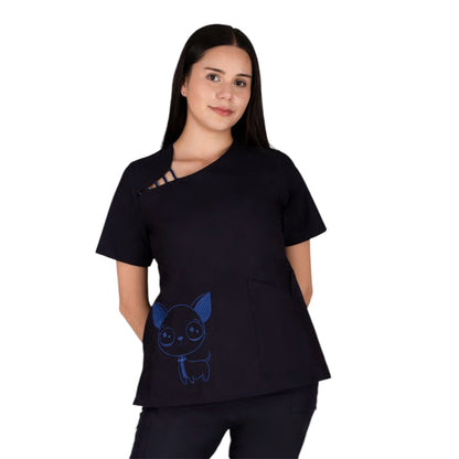 Conjunto Quirúrgico Dama Filipina Y Pantalón Médico AMB Caramelo