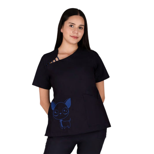 Conjunto Quirúrgico Dama Filipina Y Pantalón Médico AMB Caramelo
