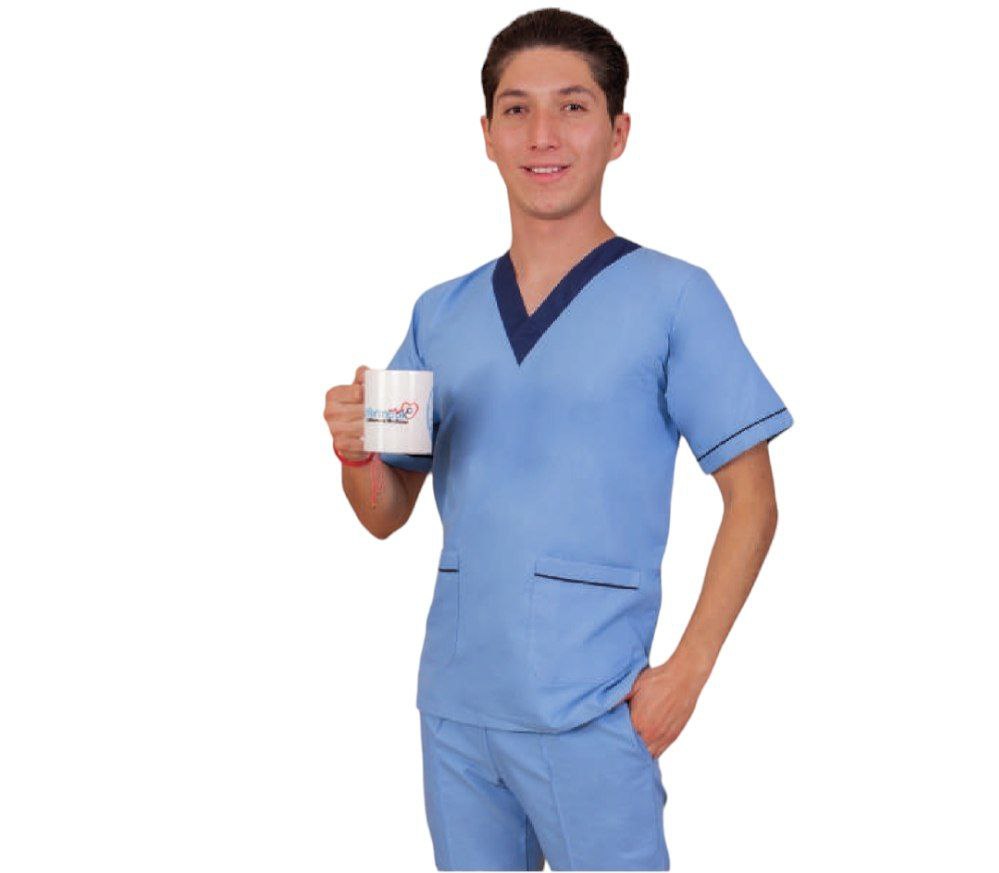 Conjunto Médico Scrub Quirúrgico Hombre Dante Colores