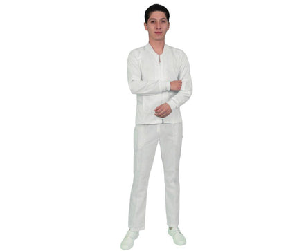 Chamarra Quirurgica Cierre Unisex Cuello Mao Colores David ENF