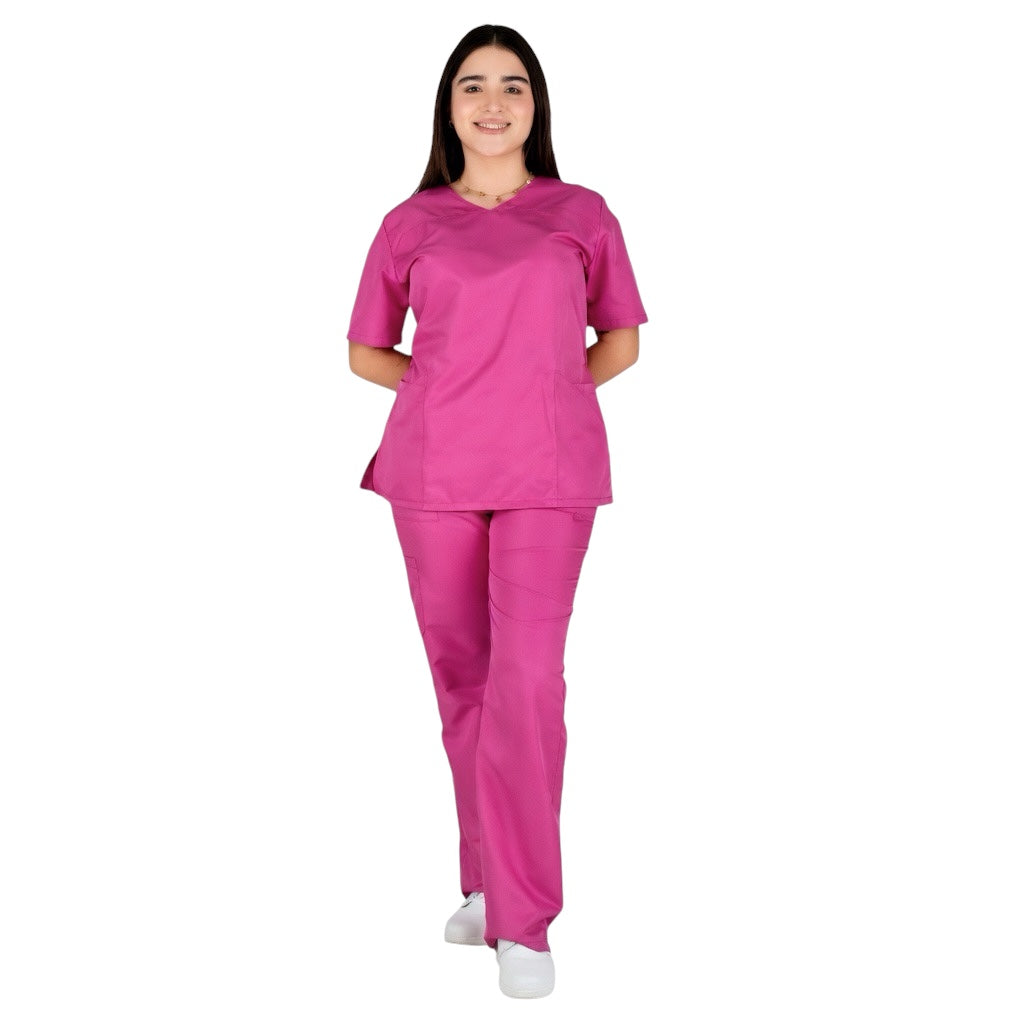 Conjunto Medico Scrub Quirurgico Dama Colores Estela Antifluido AMB