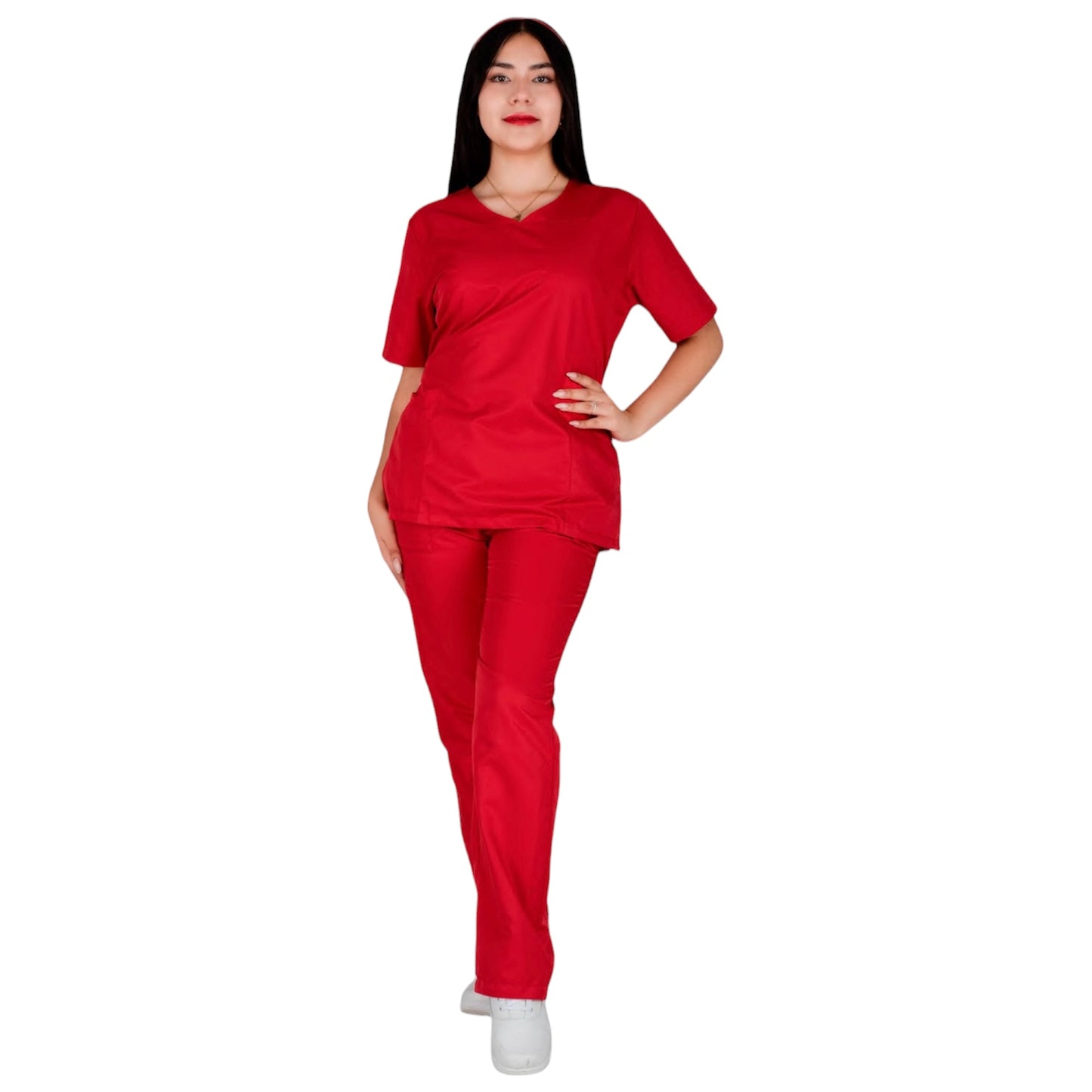 Conjunto Medico Scrub Quirurgico Dama Colores Estela Antifluido AMB