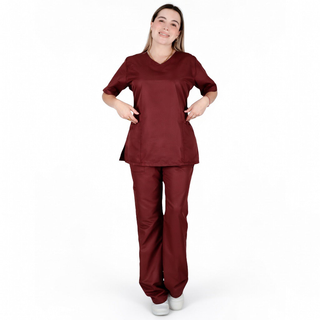 Conjunto Medico Scrub Quirurgico Dama Colores Estela Antifluido AMB