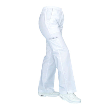 Pantalon Medico Enfermeria Dama Blanco Electro Galilea EST