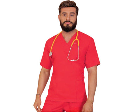 Conjunto Medico Quirurgico Hombre Tela Ligera Transpirable Gerat Colores ENF