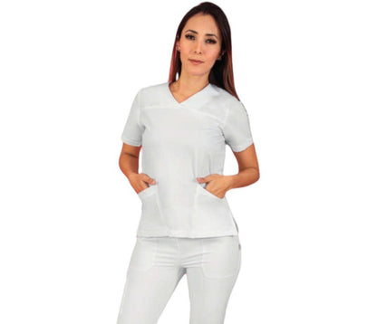 Conjunto Medico Quirurgico Dama Antifluido Gretell Colores ENF