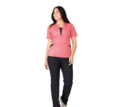 Conjunto Quirurgico Medico Dama Scrub Top Manga Corta Hansel AMB