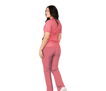 Conjunto Quirurgico Medico Dama Scrub Top Manga Corta Hansel AMB