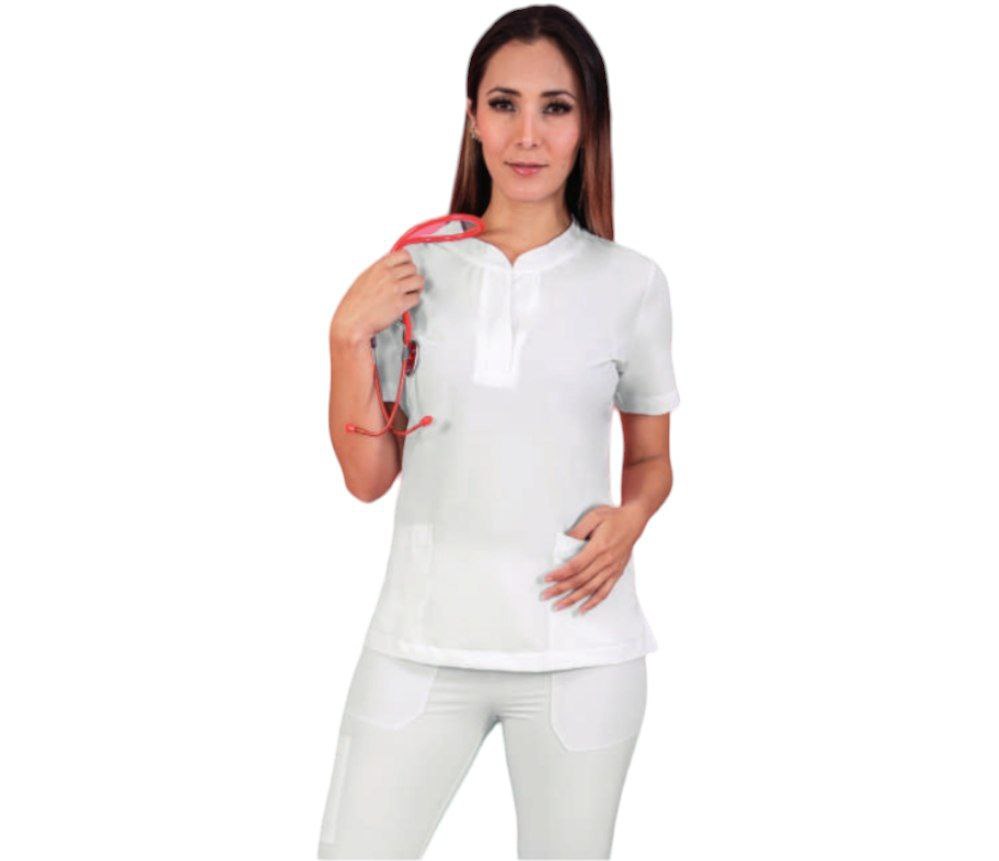 Conjunto Medico Quirurgico Dama Cuello Mao Antifluido Ivana