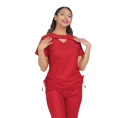 Filipina Medico Quirurgica Dama Antifluido Color Ivette EST