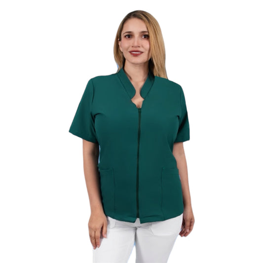 Filipina Medica Quirurgica Dama Antifluido Strech Colores ENF Ingrid
