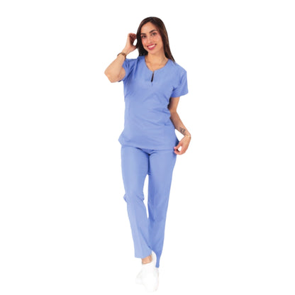 Conjunto Medico Scrub Quirurgico Dama Isis Antifluido EST