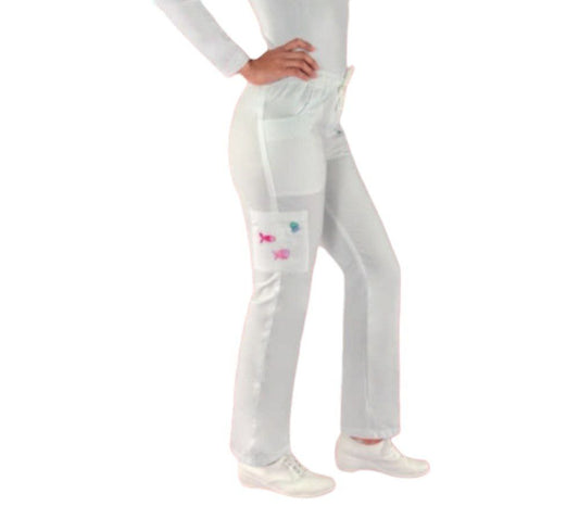 Pantalon Medico Quirurgico Dama Bordado Jenifer