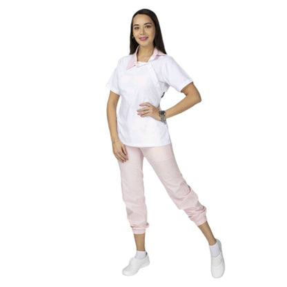 Filipina Medica Quirurgica Dama Ligera Botones Color Julia EST