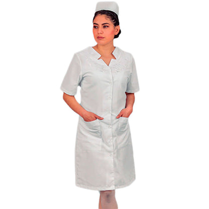 Jumper De Enfermera O Vestido De enfermer­a Escote Asimetrico Vanesa ENF
