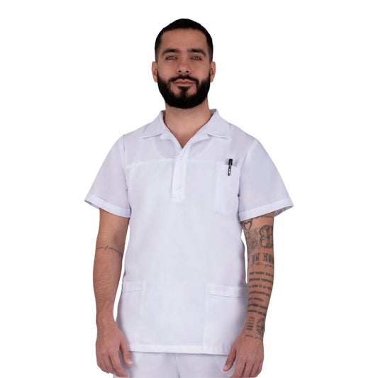 Filipina de Enfermería para Hombre Manga Corta AMB Jesus Sport