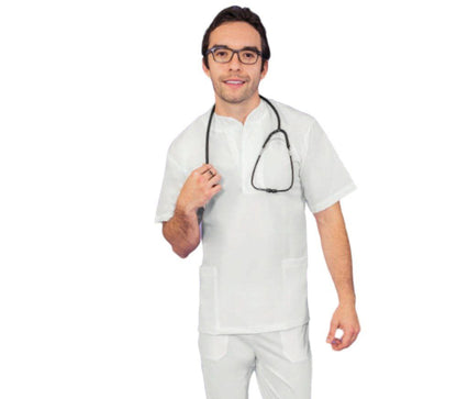 Conjunto Medico Quirurgico Hombre Antifluido Strech Kaled Colores ENF