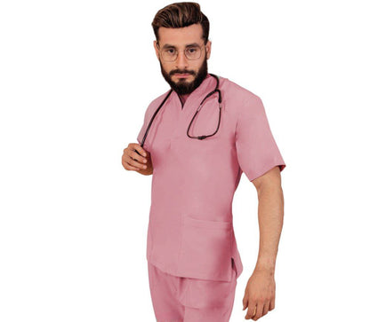 Conjunto Medico Quirurgico Hombre Antifluido Strech Kaled Colores ENF