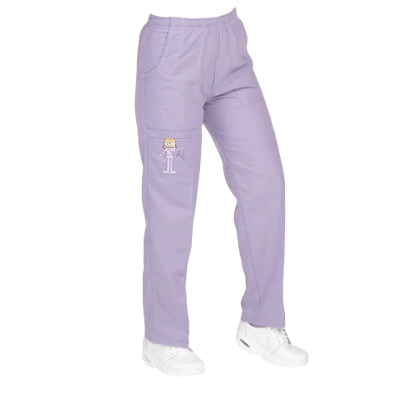 Pantalon Medico Quirurgico Dama Figuras Colores Karla