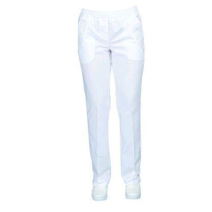 Pantalon Medico Enfermeria Dama Bordado Liz EST
