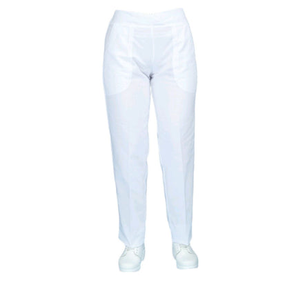 Pantalon Medico Enfermeria Dama Blanco Luna EST