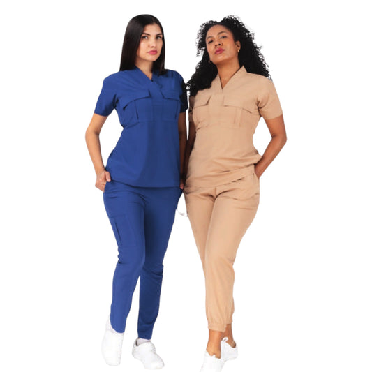 Conjunto Medico Scrub Quirurgico Dama Lily Antifluido CLINIK