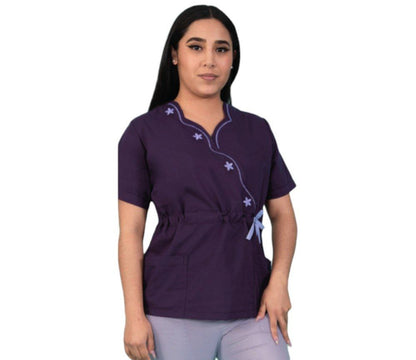 Conjunto Medico Quirurgico Dama Uniforme Pijama Flores Mabel ENF
