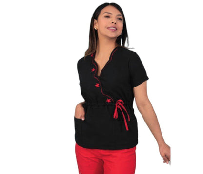 Conjunto Medico Quirurgico Dama Uniforme Pijama Flores Mabel ENF