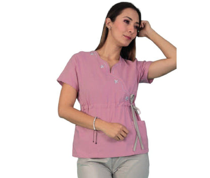 Conjunto Medico Quirurgico Dama Uniforme Pijama Flores Mabel ENF