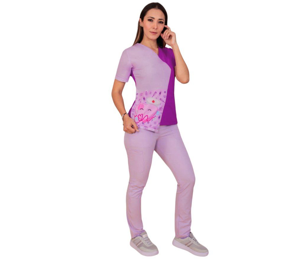 Conjunto Médico Quirúrgico Dama Antifluido Colores Madeline