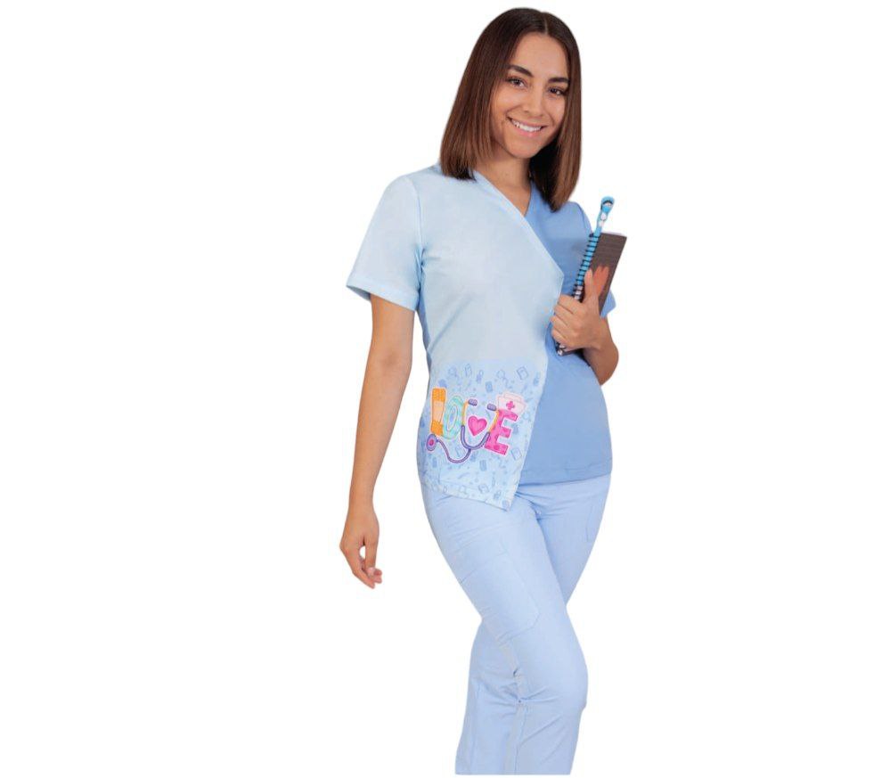 Conjunto Médico Quirúrgico Dama Antifluido Colores Madeline