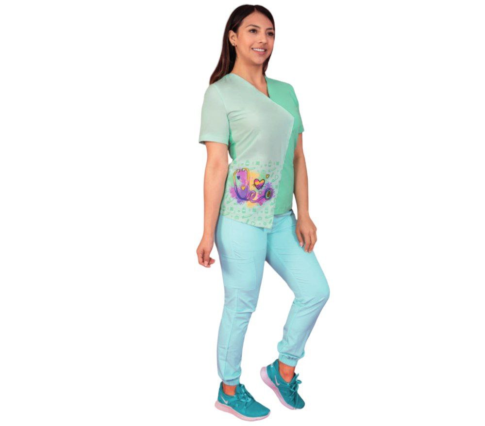 Conjunto Médico Quirúrgico Dama Antifluido Colores Madeline