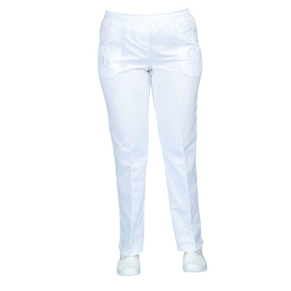 Pantalon Medico Enfermeria Dama Bordado Mariposa Marisol EST