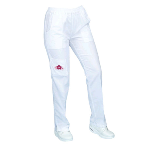 Pantalon Medico Enfermeria Dama Bordado Melody