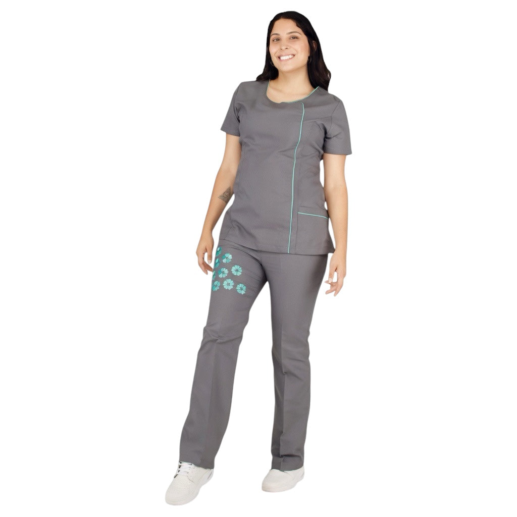 Conjunto Medico Scrub Quirurgico Dama Madrid AMB