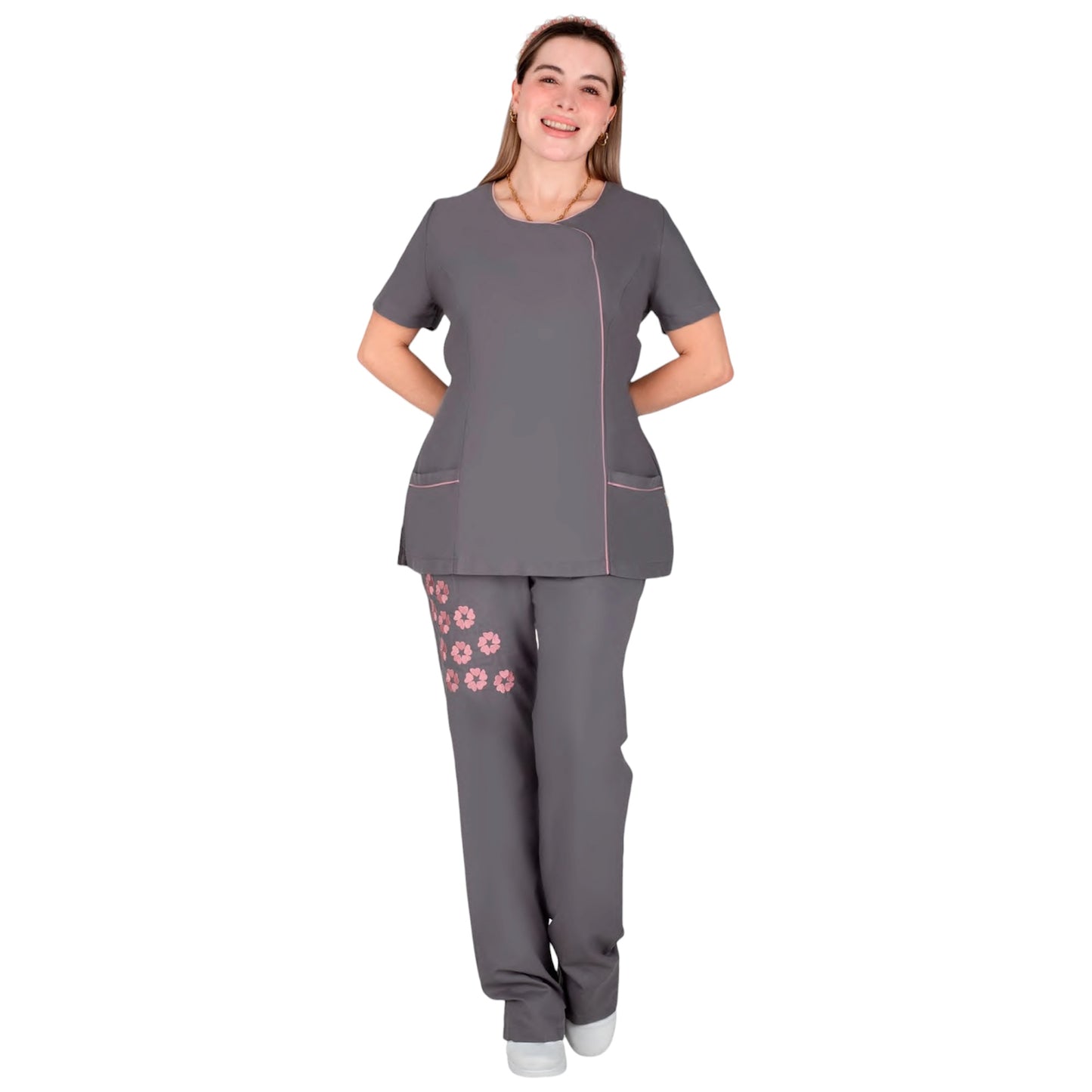 Conjunto Medico Scrub Quirurgico Dama Madrid AMB